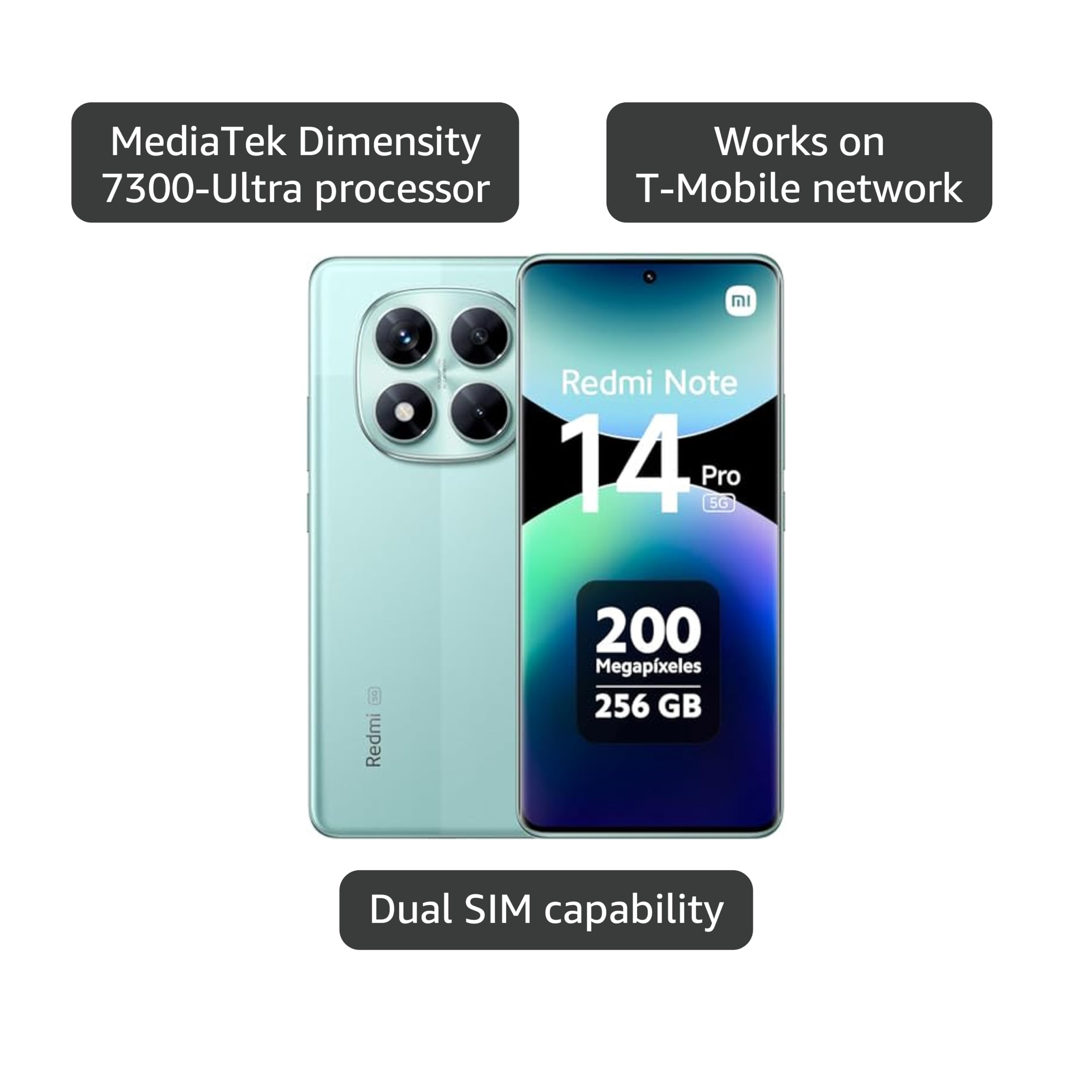 Amazon.com: Xiaomi Redmi Note 14 Pro 5G + 4G LTE (for Tmobile Mint Amazon.com: Xiaomi Redmi Note 14 Pro 5G + 4G LTE (for Tmobile Mint